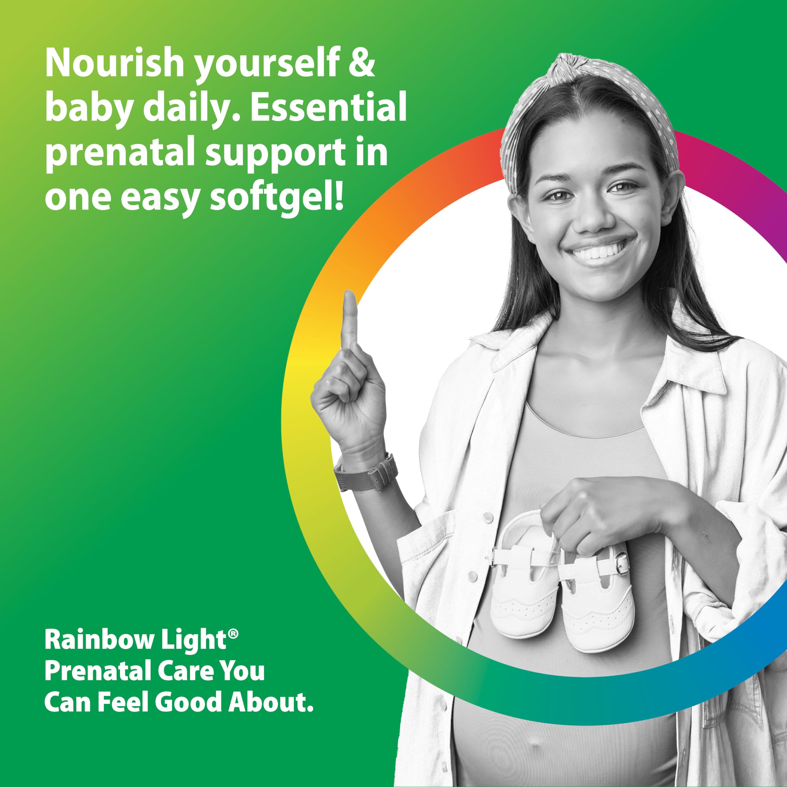 Rainbow Light Prenatal DHA: opción pescatariana para Omega-3 diaria.