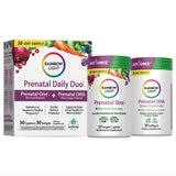 Rainbow Light Prenatal DHA tabletas en botella, apoyo nutricional para mamá y bebé.
