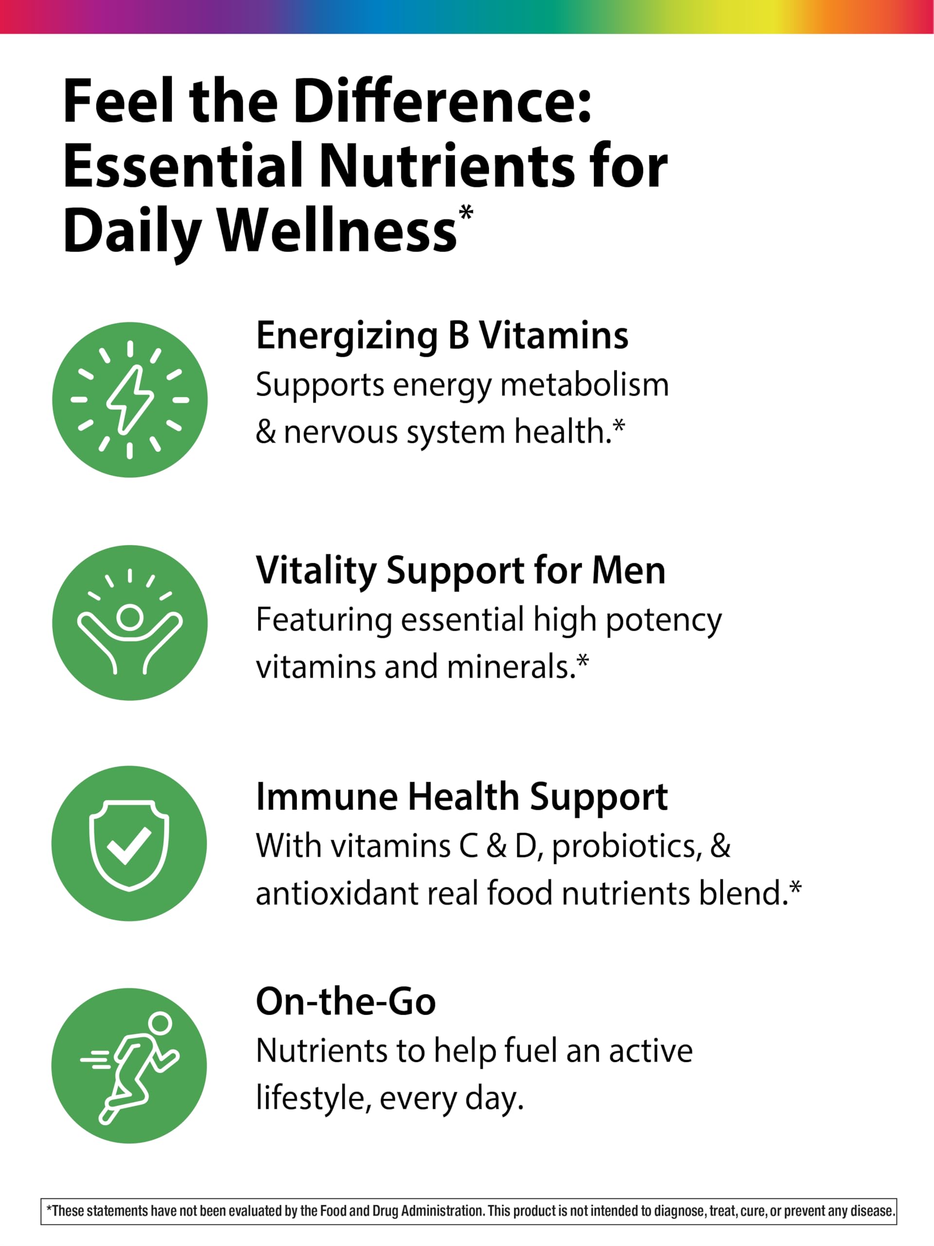Rainbow Light Vitaminas B: energía diaria y metabolismo equilibrado