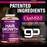 Rainbow Nutrients goMCT cápsulas, fuente de energía para piel y cabello.