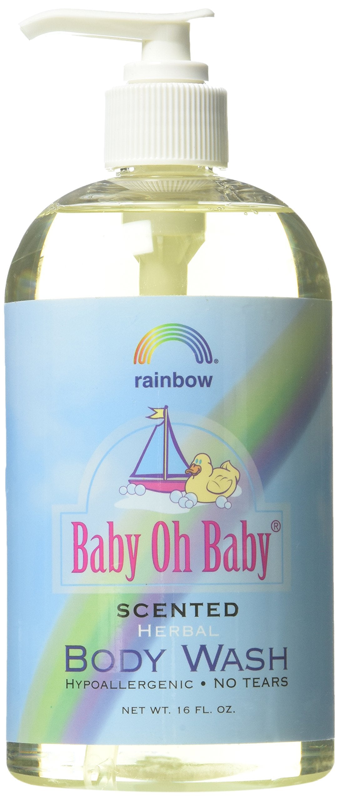 Rainbow Research Oh Baby: gel de ducha para bebés, cuidado suave de la piel