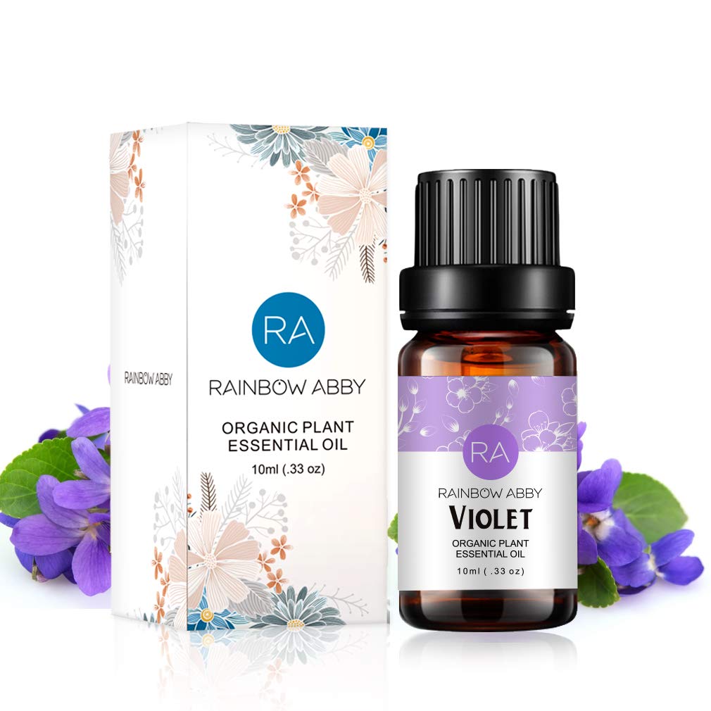Rainbow Abby Aceite Esencial Violeta para baño, experiencia sensorial.