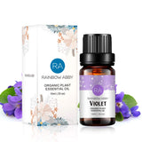Rainbow Abby Aceite Esencial Violeta para baño, experiencia sensorial.