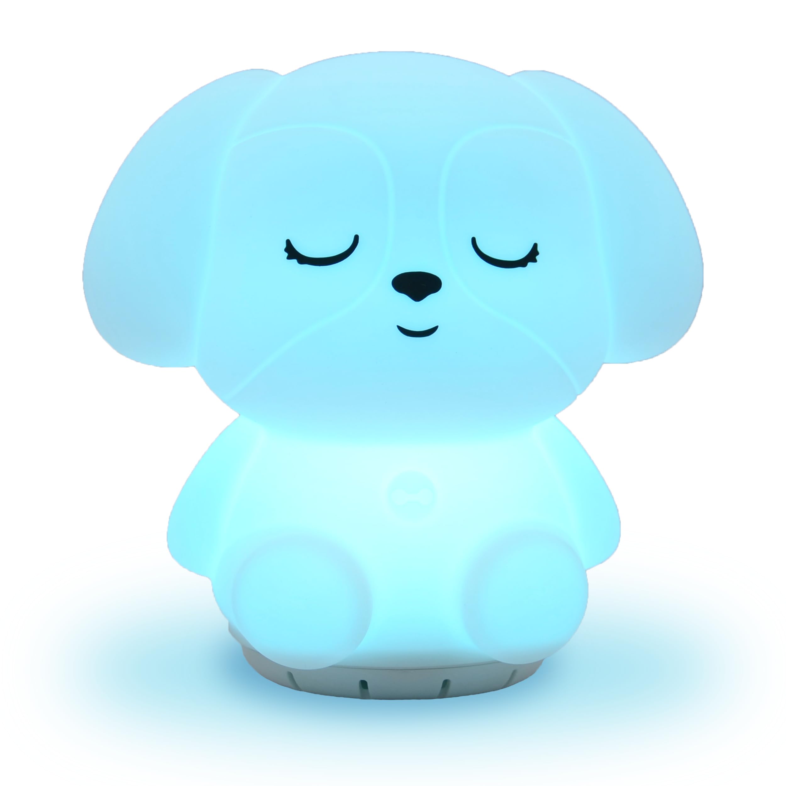 Rainlax perrito con luz de respiración y luz nocturna para dormir mejor