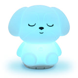 Rainlax perrito con luz de respiración y luz nocturna para dormir mejor