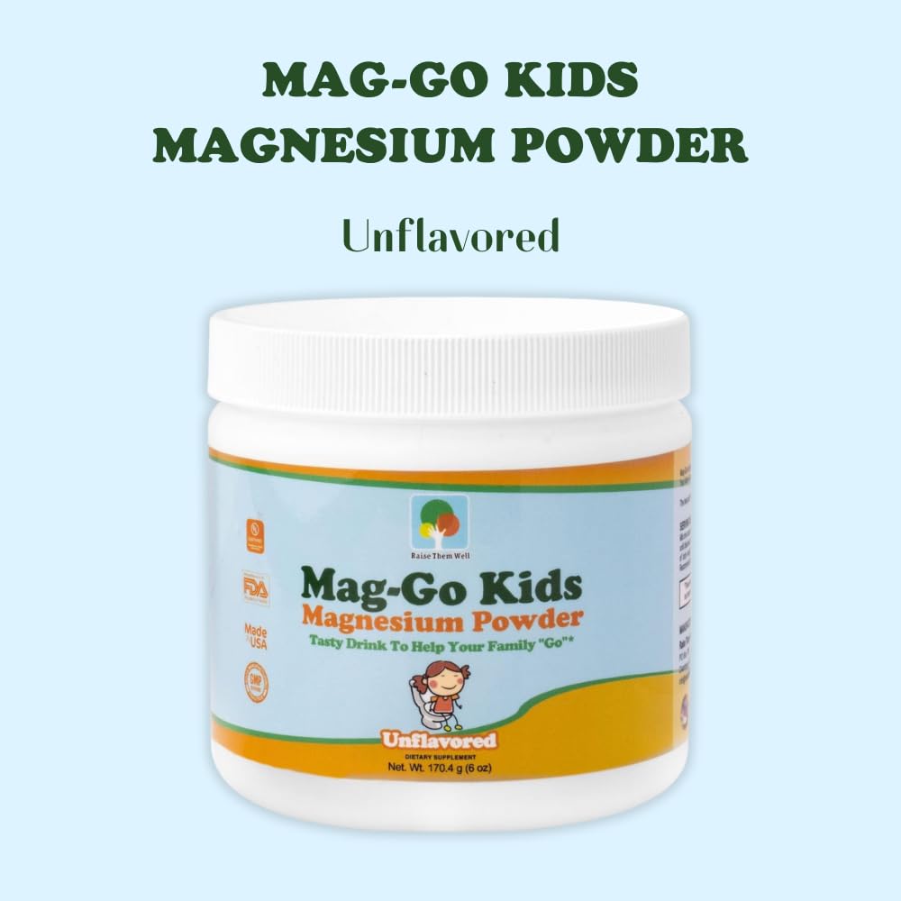 Raise Them Well Mag-Go Ninos envase tub con 140 porciones para la familia.