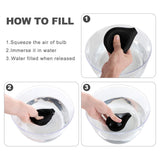 RANEU kit limpieza enema anal, instrucciones simples