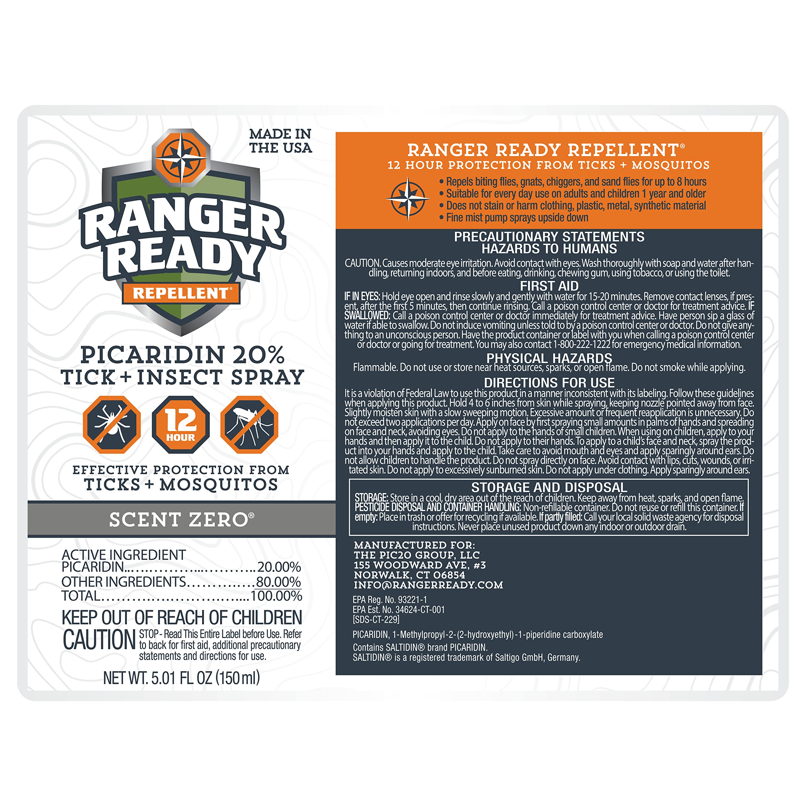 Paquete de 5 onzas de Ranger Ready Repellents, unidad.
