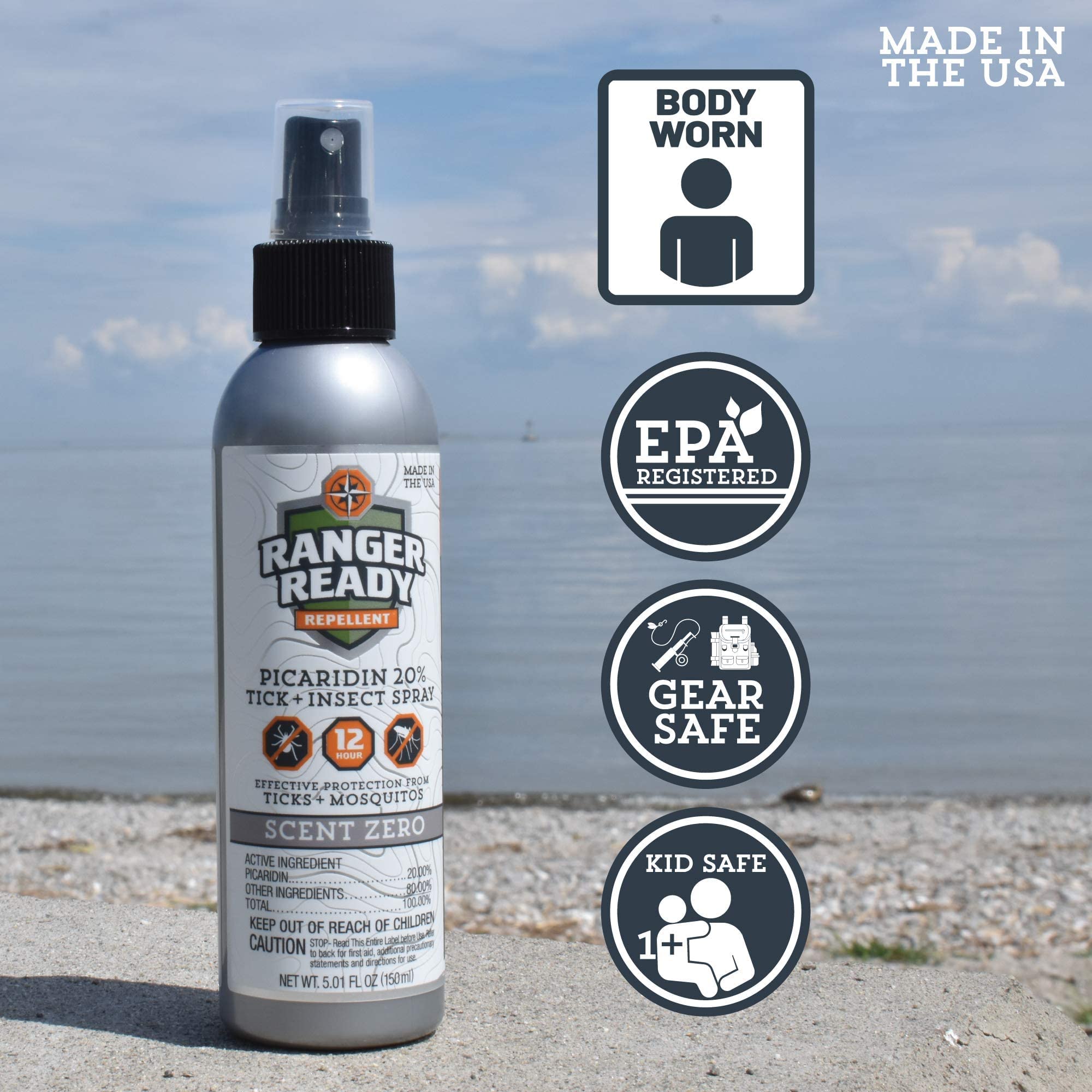 Uso familiar al aire libre con Ranger Ready Repellents.