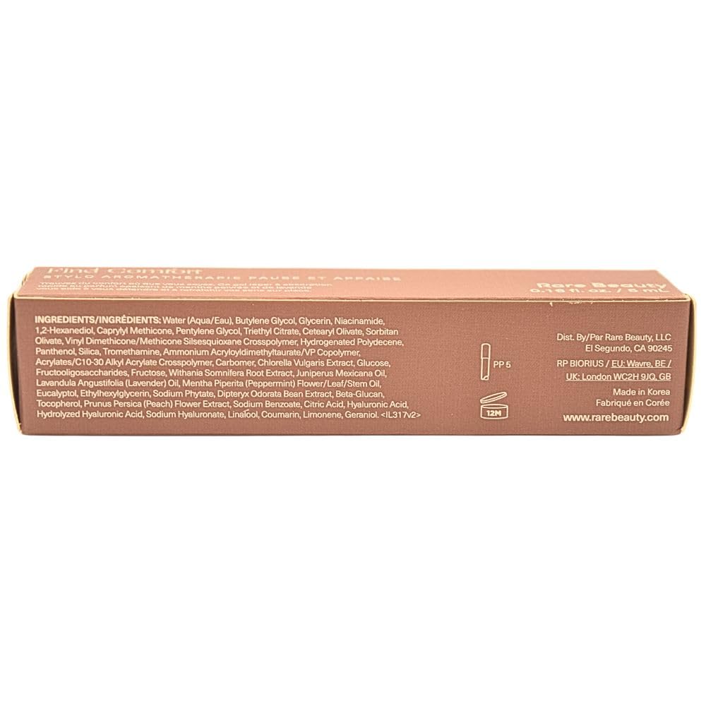 Rare Beauty Find Comfort Stop & Soothe aplicación rápida de gel refrescante para piel relajada