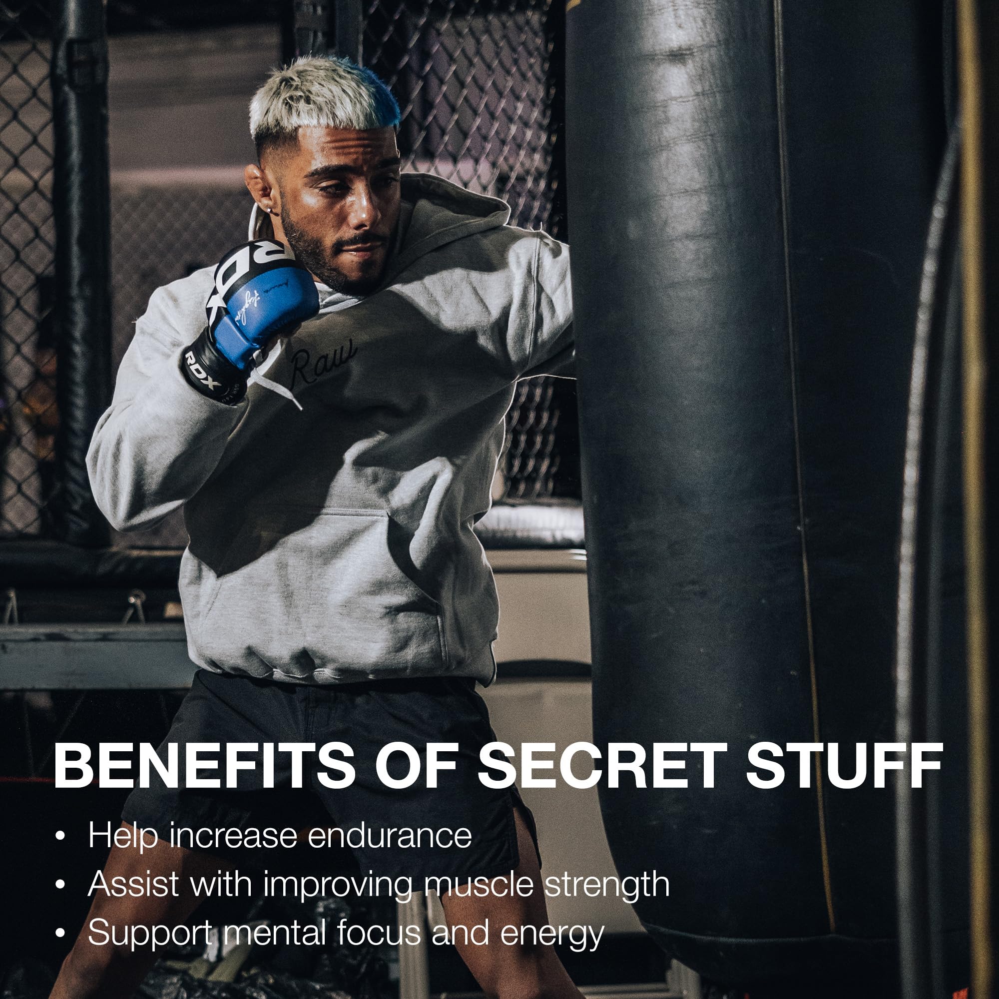 RAW Christopher's Secret Stuff envase de 18oz para sesiones largas