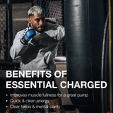 RAW Essential Charged bote compacto para llevar al gimnasio.
