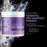 RAW Essential Pre-Workout cucharilla dosificadora para dosis precisas