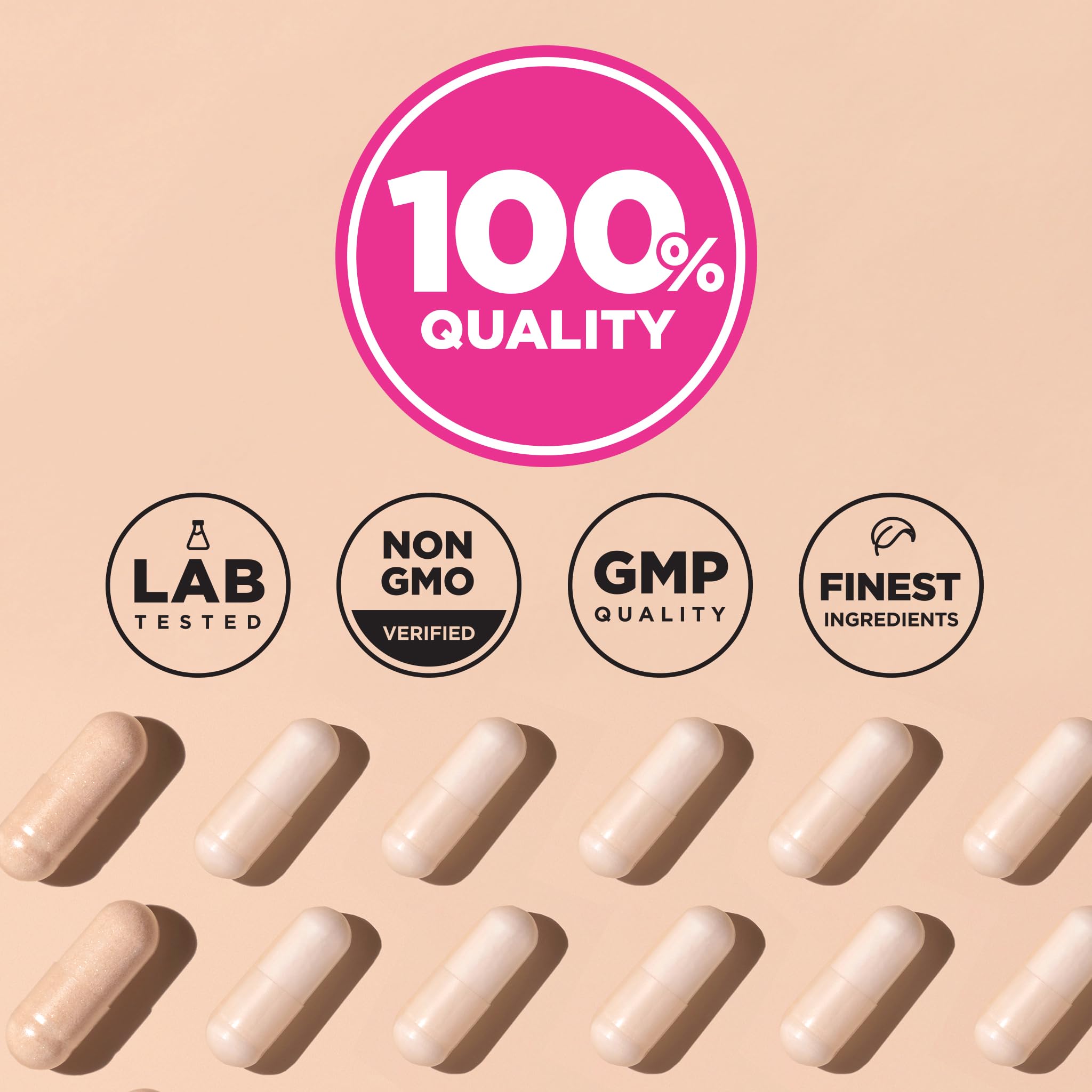 Raw Flora Probióticos para Mujer, sin OGM, fórmula natural y segura.