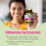 Raw Flora Probióticos para Mujer, libre de gluten para dietas sensibles.