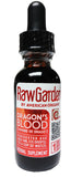 Raw Garden Sangre de Dragón, botella de concentrado, uso diario versátil.