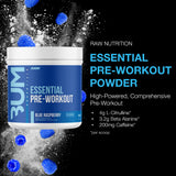 RAW Nutrition Essential Pre mezcla en vaso para entrenamiento
