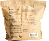 Raw Organic Whey bolsa sin aditivos para un suplemento proteico puro.