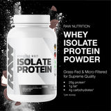 Proteína RAW con sabor Galletas y Crema mezclada para entrenamiento diario