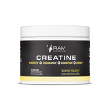 RAW Synergies Creatine Whipped Pineapple – botella lista para hidratación durante entrenamientos.