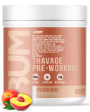 RAW Thavage Peach Bum, lata: potencia enfoque y resistencia para entrenamientos intensos