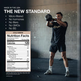 RAW Whey Isolate polvo-textura captura polvo fino para mezclar rápidamente