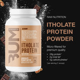 RAW Whey Isolate, batido cremoso, ideal tras entreno para mantener la masa magra.