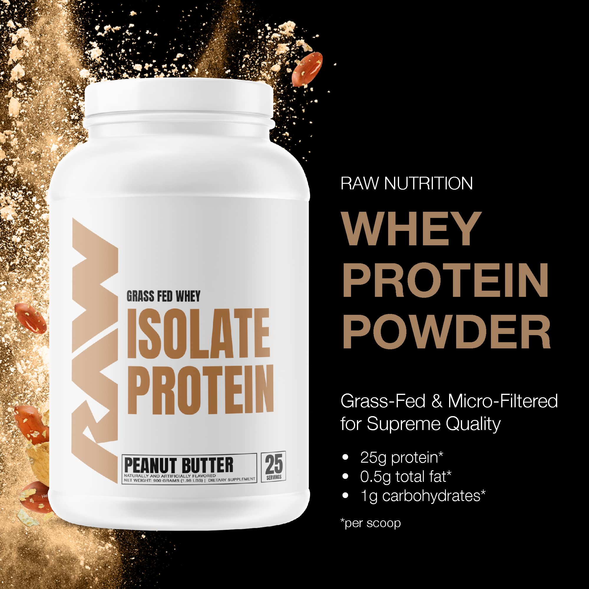 RAW proteína aislada facilita digestión suave tras entrenar