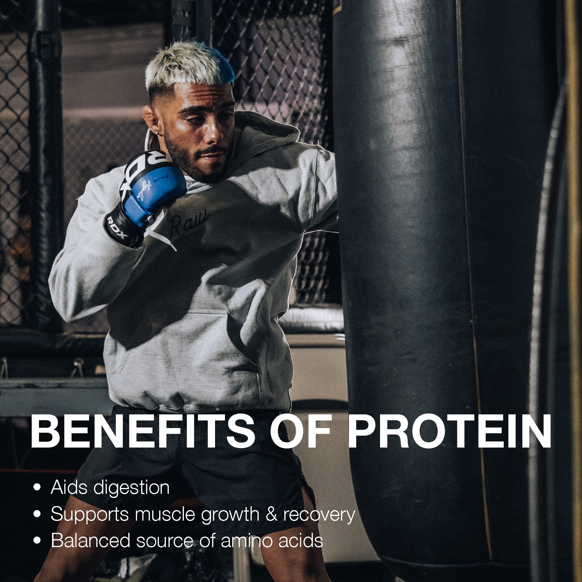 RAW Whey Isolate para batidos matutinos