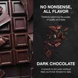RAW Whey Isolate sin aditivos; sabor chocolate oscuro sin rellenos