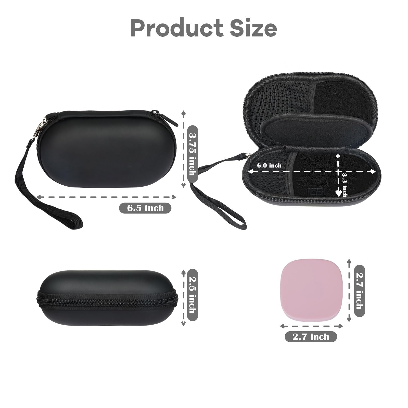 RAWILL divisor central con Velcro protege gafas y lentes.