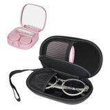RAWILL estuche 2 en 1 para lentes y gafas, ideal para viajar.