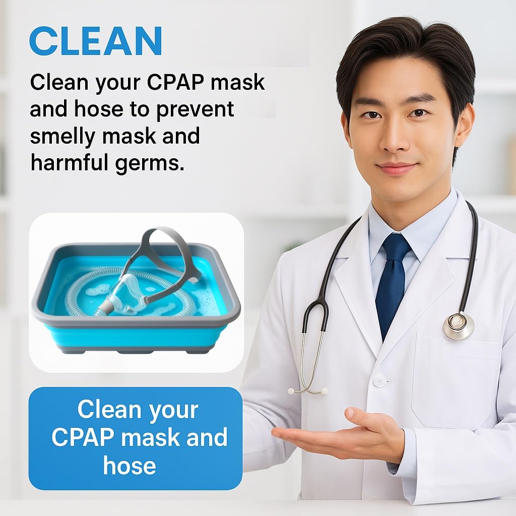 RawRock cepillo alambre CPAP, cerdas suaves para superficies delicadas.