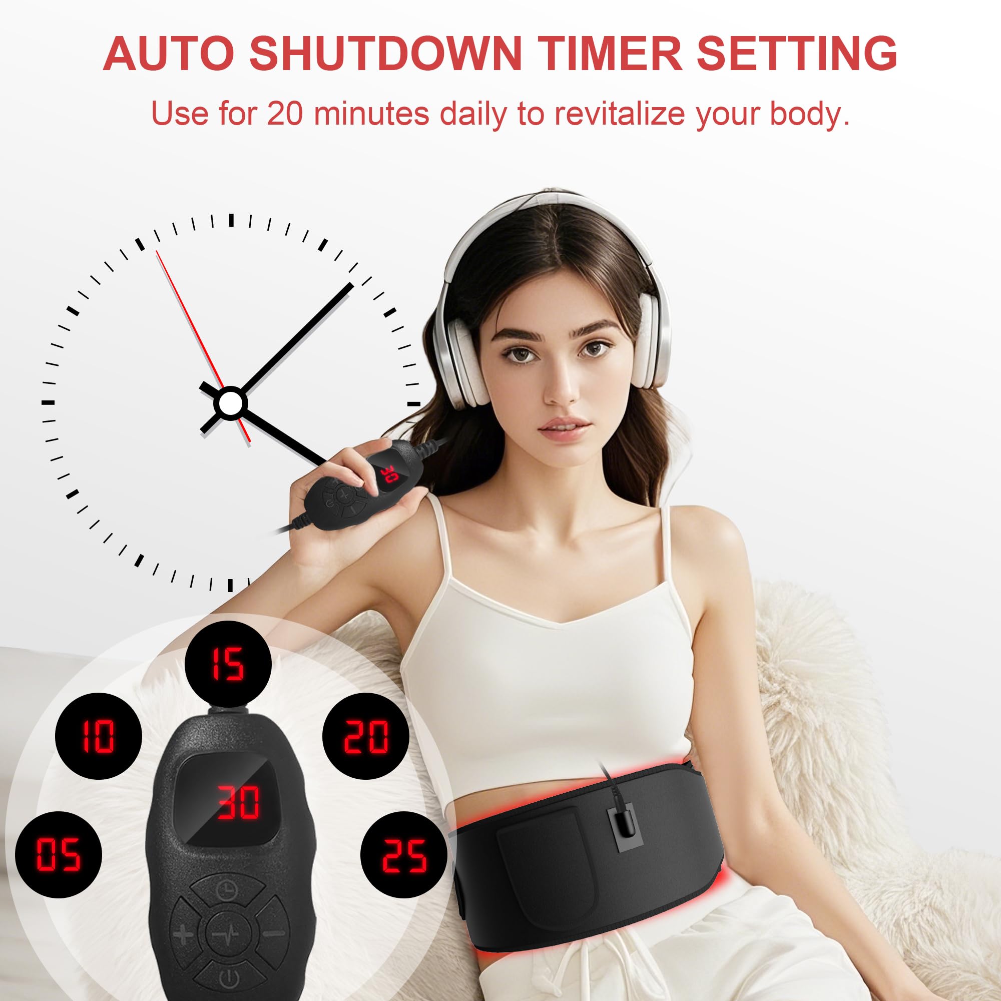RAYOCON temporizador de 20 minutos para sesiones controladas