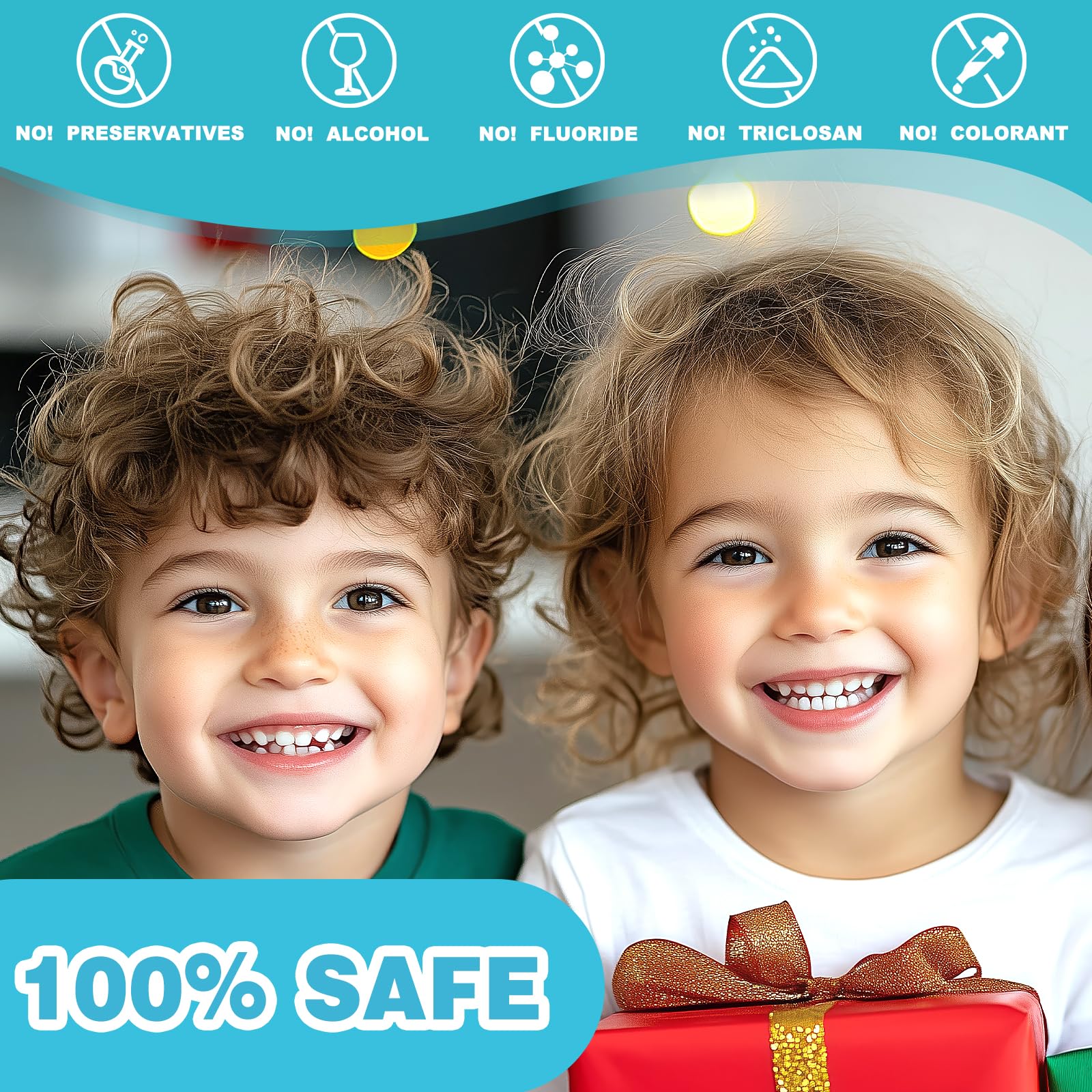 RBUGR spray bucal para niños envase a prueba de fugas
