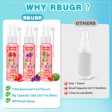 RBUGR spray bucal para niños formato portátil para llevar
