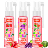 RBUGR spray bucal para niños con sabores frutales en envase práctico