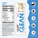 Barra Ready Protein con 15 g de proteína de suero para músculo y energía sostenida