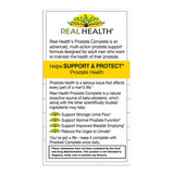 Real Health Prostate Complete resveratrol, antioxidante saludable para la dieta