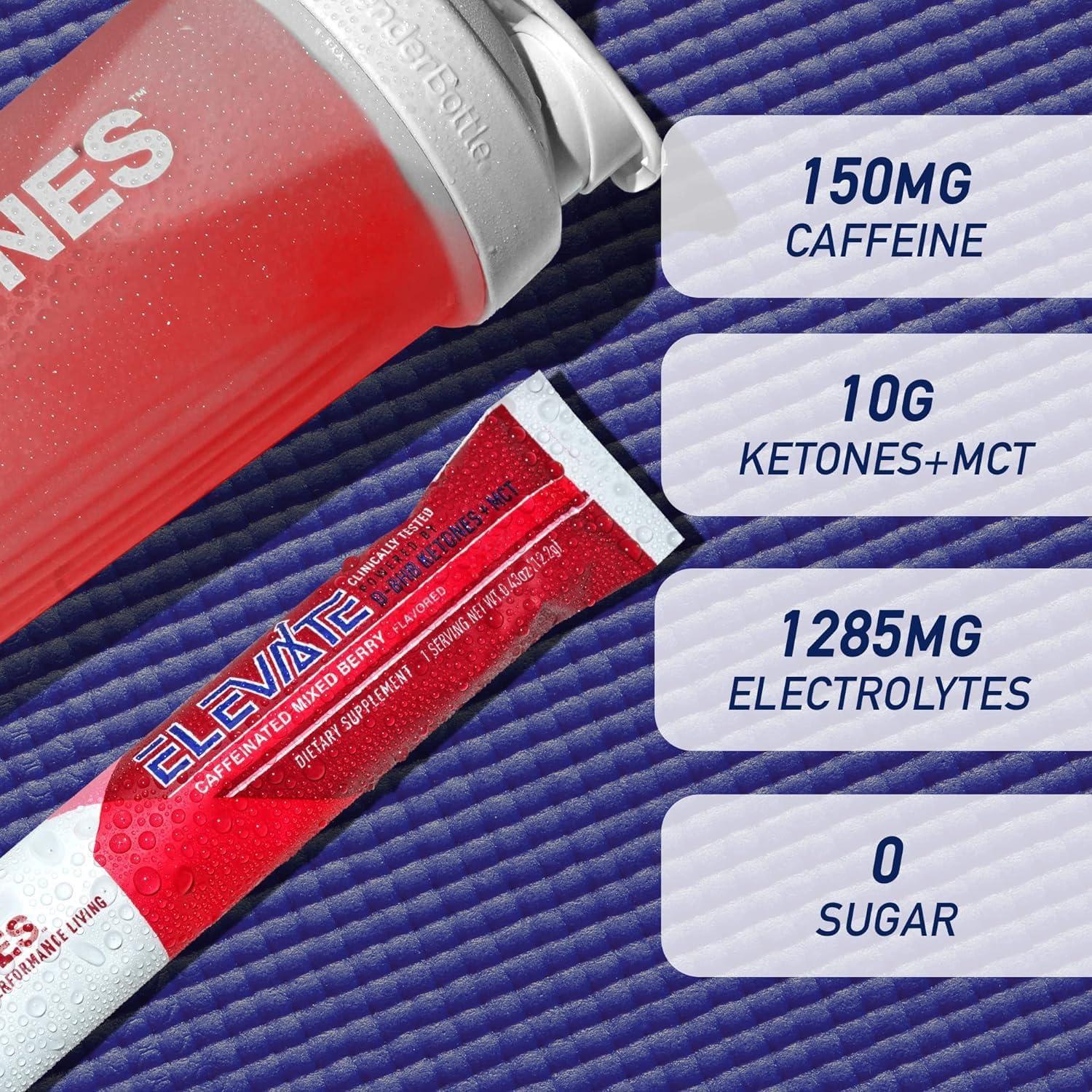 Real Ketones aceite MCT C8 polvo para apoyo cetosis
