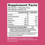 Real Ketones BHB Exógeno, paquetes frambuesa-limonada para energía durante entrenamientos.