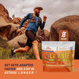 Real Ketones MCT & BHB, verter en vaso para hidratación y cetosis