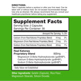 Real Ketones BHB capsulas tomadas mayor concentracion mental