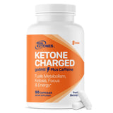 Real Ketones: cápsulas Keto BHB con electrolitos para energía sostenida.