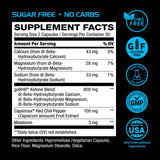 Real Ketones Night Burn: cápsulas oscuras para manejo del ritmo nocturno.