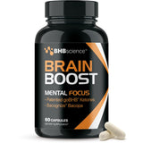 Real Ketones Brain Booster en caja, listo para apoyar la concentración diaria.