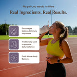 Real Mushrooms Chaga Cápsulas: etiqueta clara y transparencia en ingredientes
