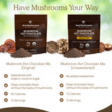 Real Mushrooms Preparación con agua, leche o café, uso versátil