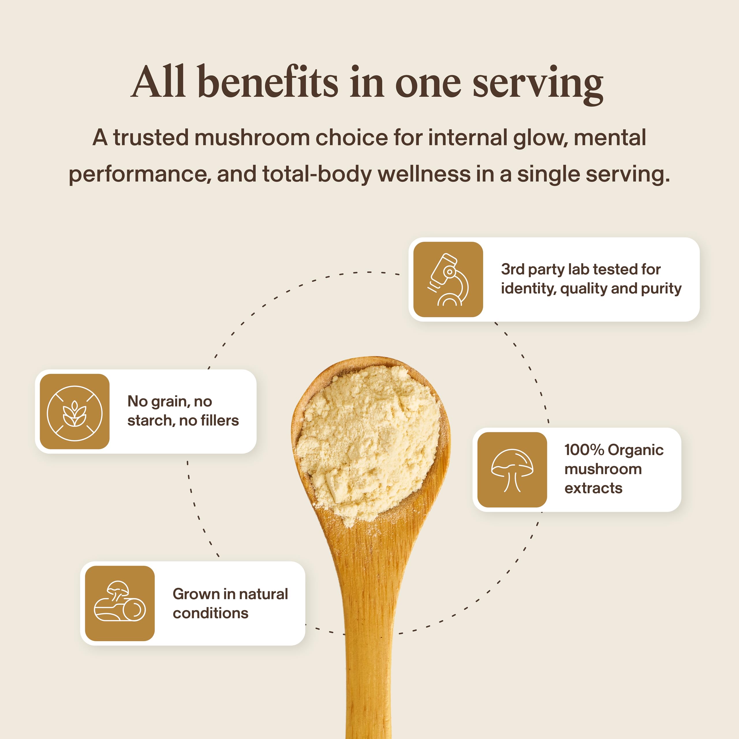 Real Mushrooms Tremella sin gluten para dietas sensibles