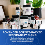 Detalle del logotipo de Real Science en la etiqueta